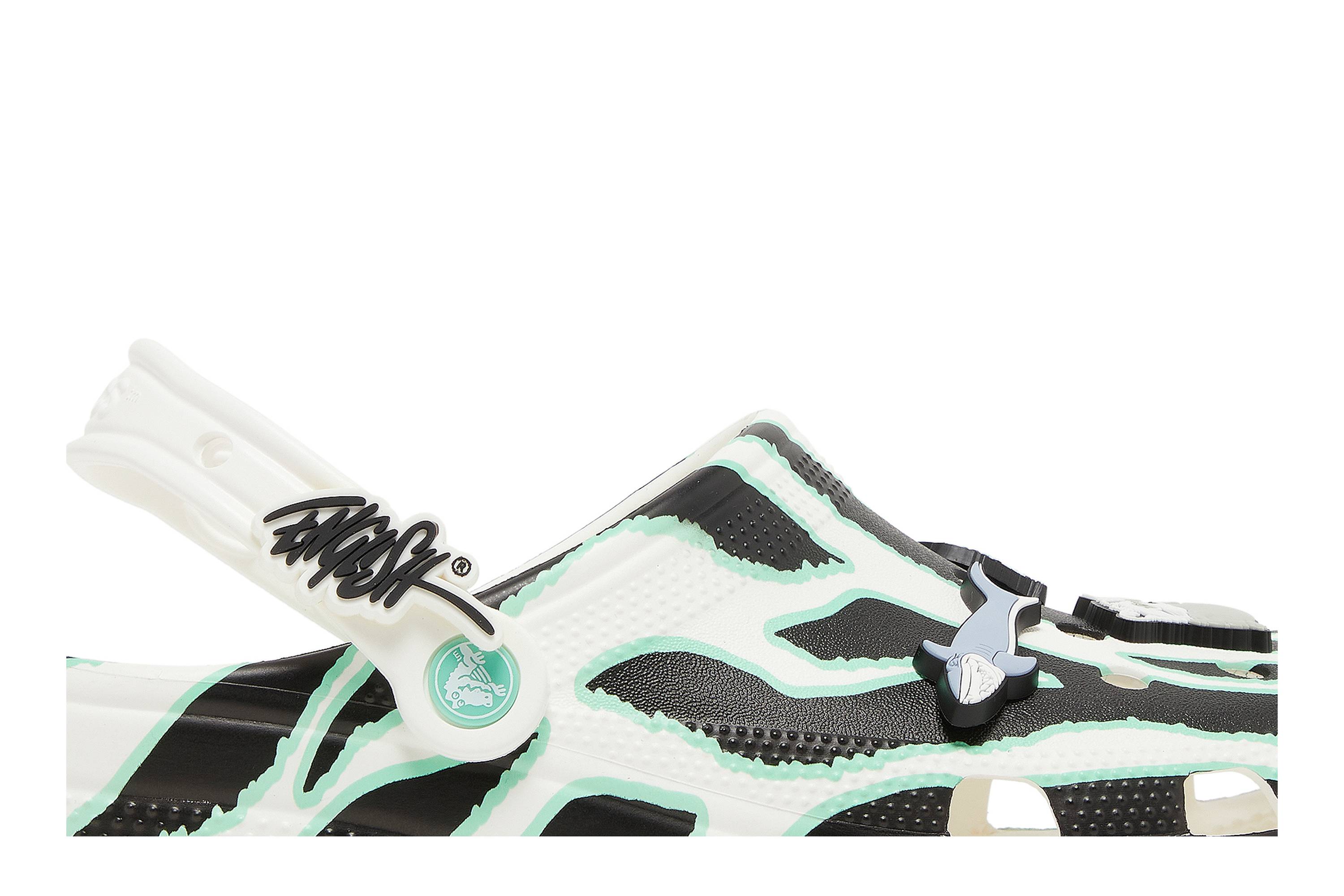 Ron English Crocs Classic Clog 'Animal Stripes' 圖 2