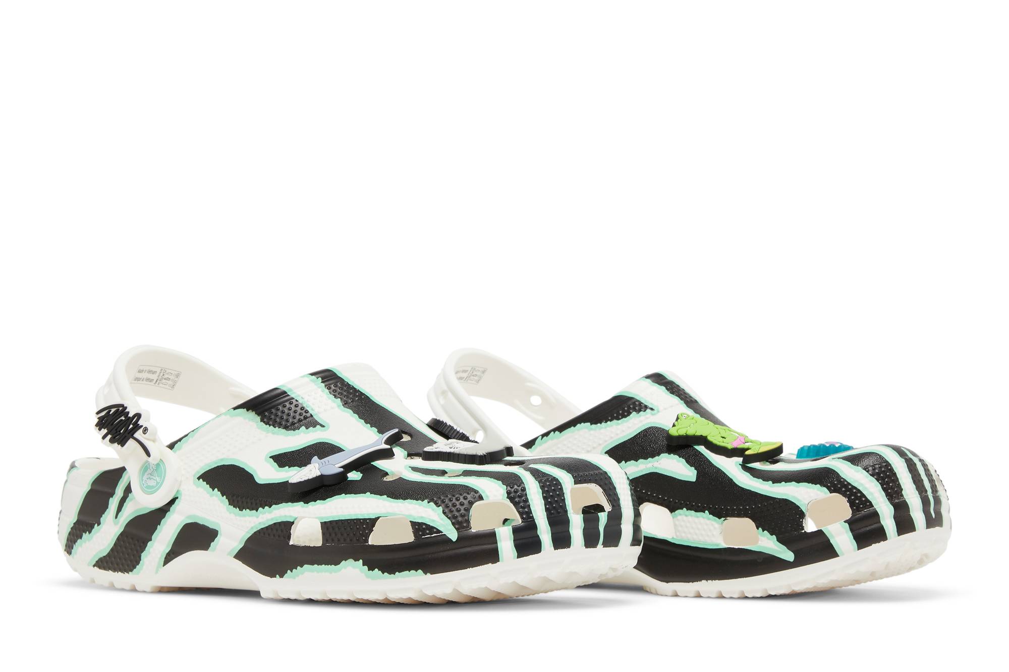 Ron English Crocs Classic Clog 'Animal Stripes' 圖 8