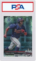 Ronald Acuna 2017 Bowman Mega Box Chrome Prospects Mojo #BCP127 Ronald Acuna 2017 Bowman Mega Box Chrome Prospects Mojo #BCP127