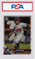 Ronald Acuna 2018 Bowman Mega Box Chrome Prospects Mojo #BCP1 Ronald Acuna 2018 Bowman Mega Box Chrome Prospects Mojo #BCP1