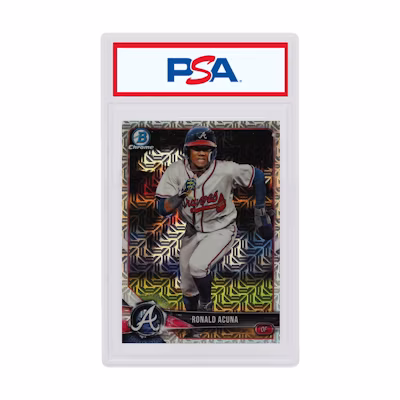 Ronald Acuna 2018 Bowman Mega Box Chrome Prospects Mojo #BCP1