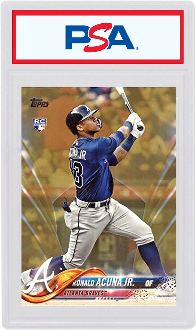 Ronald Acuna 2018 Topps Update Rookie Gold /2018 #US250