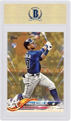 Ronald Acuna 2018 Topps Update Rookie Gold /2018 #US250 Order Ronald Acuna 2018 Topps Update Rookie Gold /2018 #US250