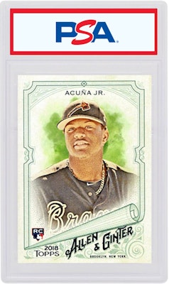 Ronald Acuna Jr. 2018 Topps Allen & Ginter Rookie #207 Kartu Pemula Buy Ronald Acuna Jr. 2018 Topps Allen & Ginter Rookie #207 Kartu Pemula