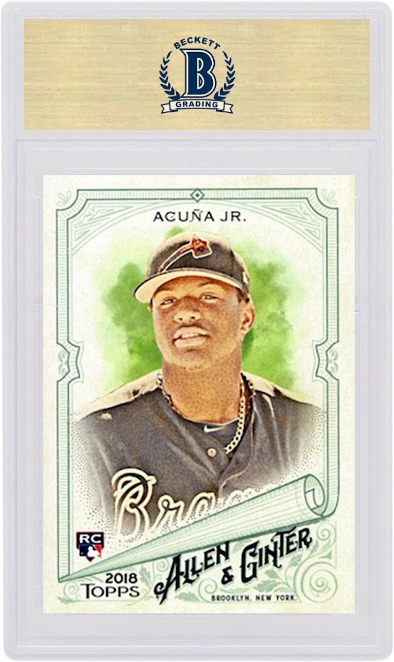 Order 罗纳德·阿库尼亚 Jr. 2018 Topps Allen & Ginter 新秀卡 #207