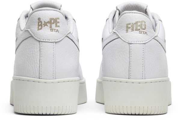 Ronnie Fieg x A Bathing Ape Bape Sta Low Fiegsta 'White' BA1000-101 Details for Ronnie Fieg x A Bathing Ape Bape Sta Low Fiegsta 'White' BA1000-101