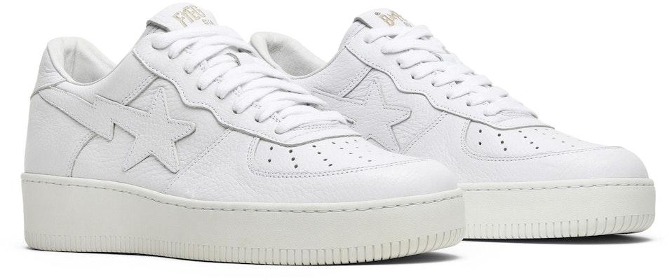 Ronnie Fieg x A Bathing Ape Bape Sta Low Fiegsta 'White' BA1000-101 Cheap Ronnie Fieg x A Bathing Ape Bape Sta Low Fiegsta 'White' BA1000-101