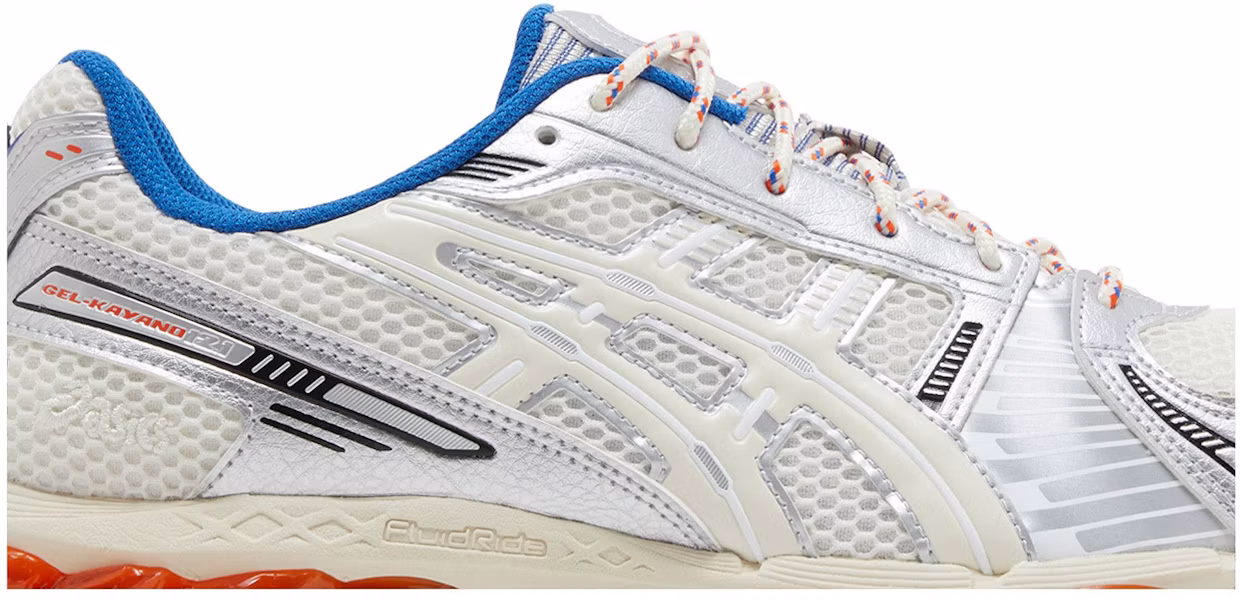 Ronnie Fieg x ASICS Gel Kayano 12.1 ''Crème Bleu Orange'' 1203A555-101 Lookbook Ronnie Fieg x ASICS Gel Kayano 12.1 ''Crème Bleu Orange'' 1203A555-101