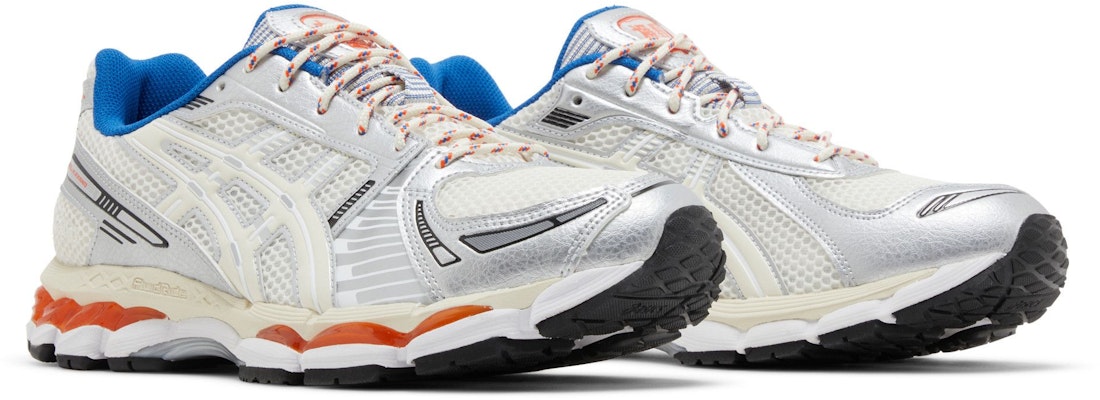 Ronnie Fieg x ASICS Gel Kayano 12.1 'Cream Blue Orange' 1203A555-101 Cheap Ronnie Fieg x ASICS Gel Kayano 12.1 'Cream Blue Orange' 1203A555-101