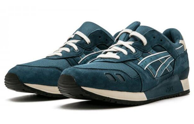 Order 로니피그 x 아식스 젤 라이트 3 '네이비 아쿠아' H00FK-5046