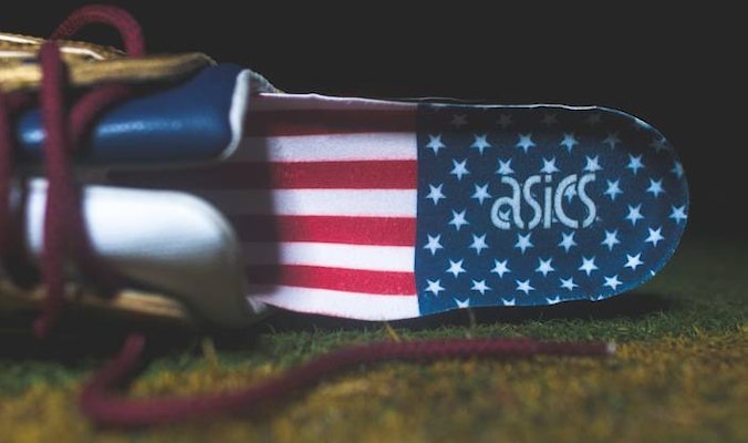 American sales flag asics