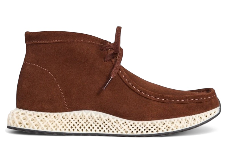 Ronnie Fieg x Clarks x adidas 8th Street Wallabee Mid 4D 'Chestnut' JR6732