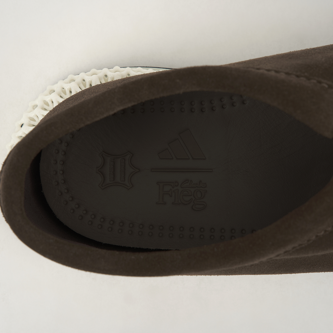 Cheap Ronnie Fieg x Clarks x adidas 8th Street Wallabee 4D ''Grigio Scuro'' HP3621