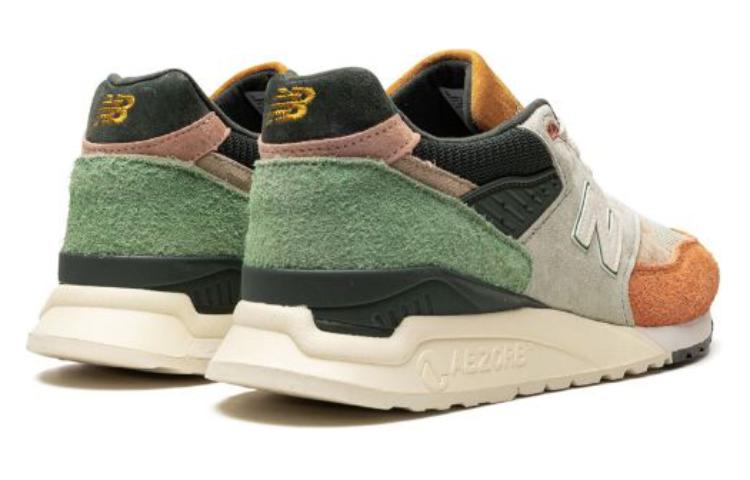Lookbook アメリカ製のニューバランス998「 ブロードエーカーシティ」（アプリコット）。 U998KT1