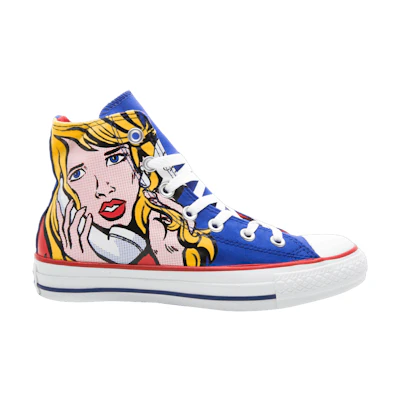 Roy Lichtenstein Converse Chuck Taylor All Star Hi 'Royal Blue Yellow'