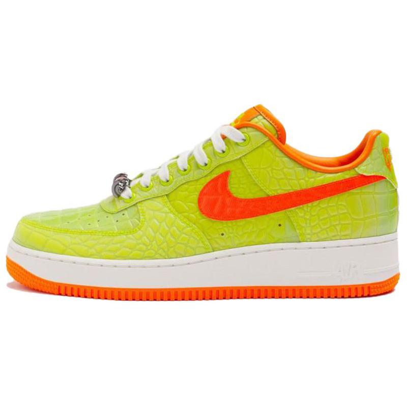 Buy RTFKT x Nike Air Force 1 Low Reptile 防滑耐磨 低幫 板鞋 男女同款 黃橙色