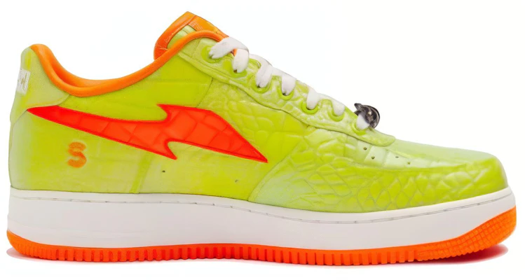 RTFKT x Nike Air Force 1 Low Reptile 防滑耐磨 低幫 板鞋 男女同款 黃橙色 Order RTFKT x Nike Air Force 1 Low Reptile 防滑耐磨 低幫 板鞋 男女同款 黃橙色