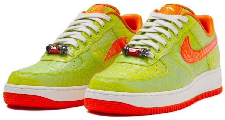 RTFKT x Nike Air Force 1 Low Reptile 防滑耐磨 低幫 板鞋 男女同款 黃橙色 Lookbook RTFKT x Nike Air Force 1 Low Reptile 防滑耐磨 低幫 板鞋 男女同款 黃橙色