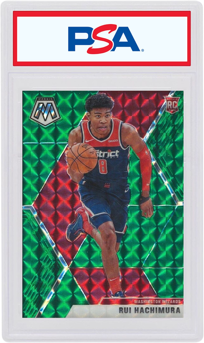 Buy Rui Hachimura 2019 Panini Mosaic Rookie Hijau #231