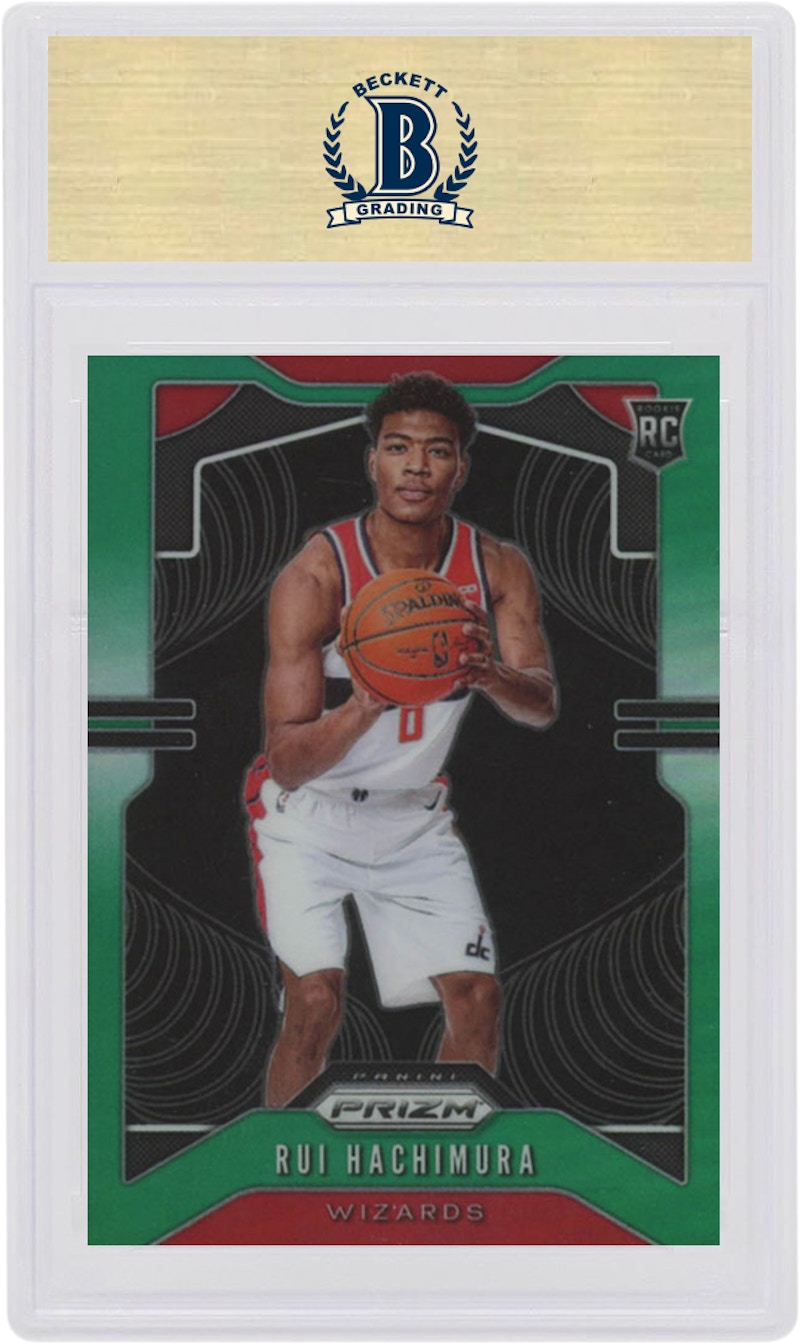 Rui Hachimura 2019 Panini Prizm Rookie Green #255 圖 2