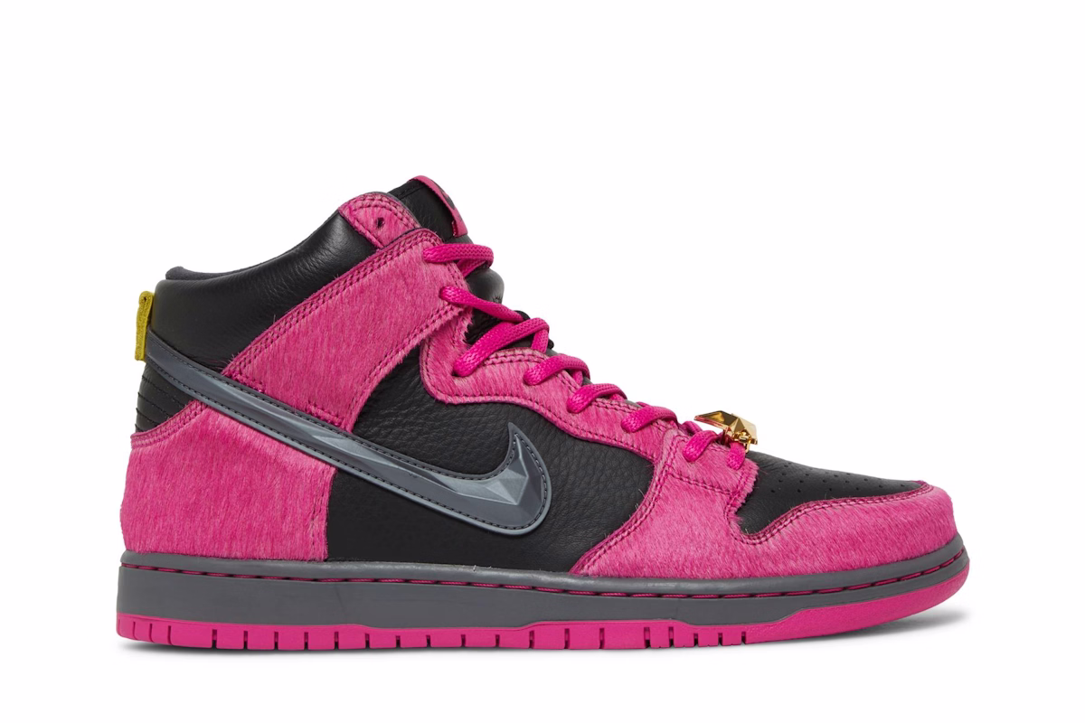 Run The Jewels x Nike SB Dunk High 'Active Pink'