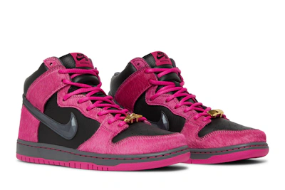 Run The Jewels x Nike SB Dunk High 'Active Pink'