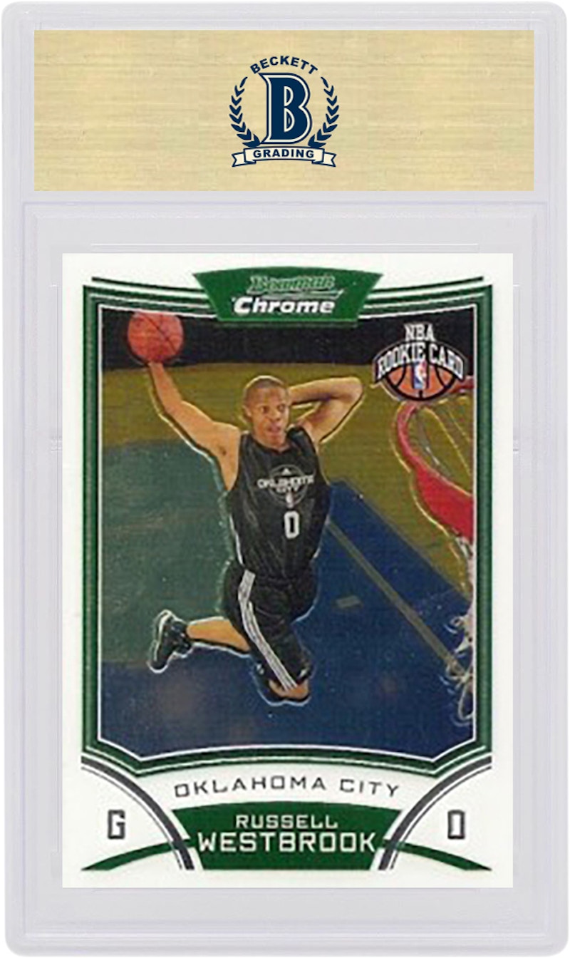 Russell Westbrook 2008 Bowman Chrome Rookie #114 圖 2