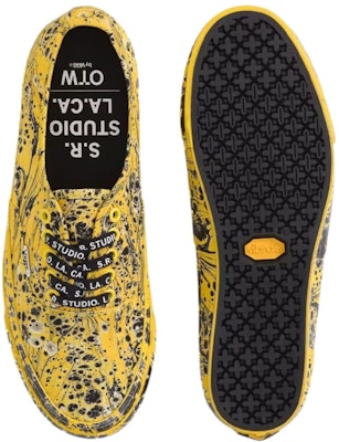 S.R. STUDIO. LA. CA. x Vans Authentic 44 Vibram 'Cyber Yellow Marbled' VN000EEKFAS Lookbook S.R. STUDIO. LA. CA. x Vans Authentic 44 Vibram 'Cyber Yellow Marbled' VN000EEKFAS