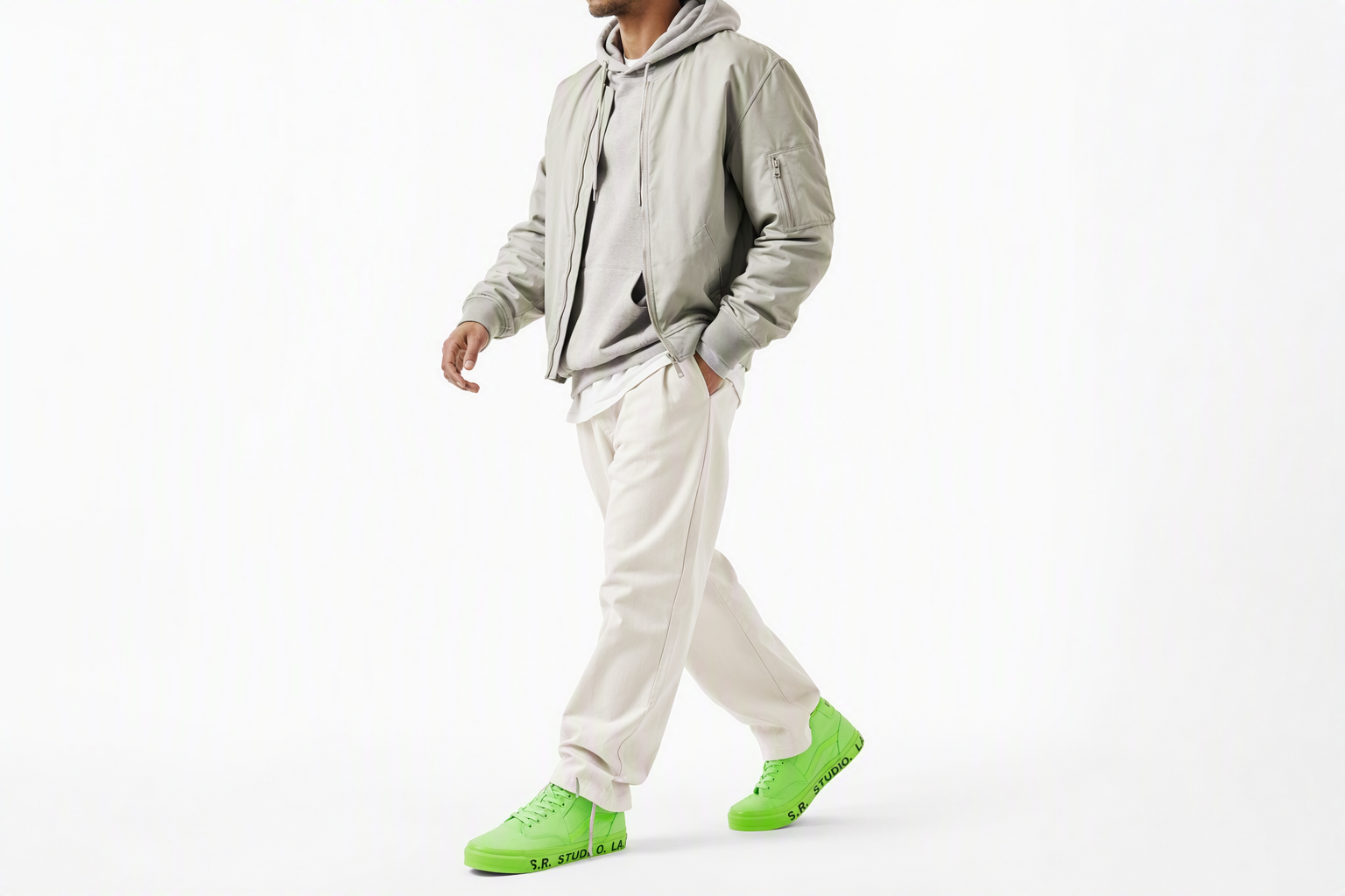 Order S.R. STUDIO. LA. CA. x Vans Clash The Wall 'Green Gecko' VN000CNKYSC
