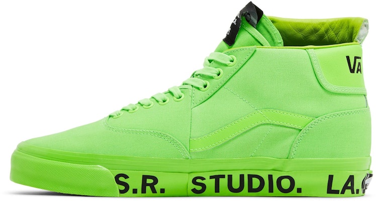 S.R. STUDIO. LA. CA. x Vans Clash The Wall 'Green Gecko' VN000CNKYSC Lookbook S.R. STUDIO. LA. CA. x Vans Clash The Wall 'Green Gecko' VN000CNKYSC