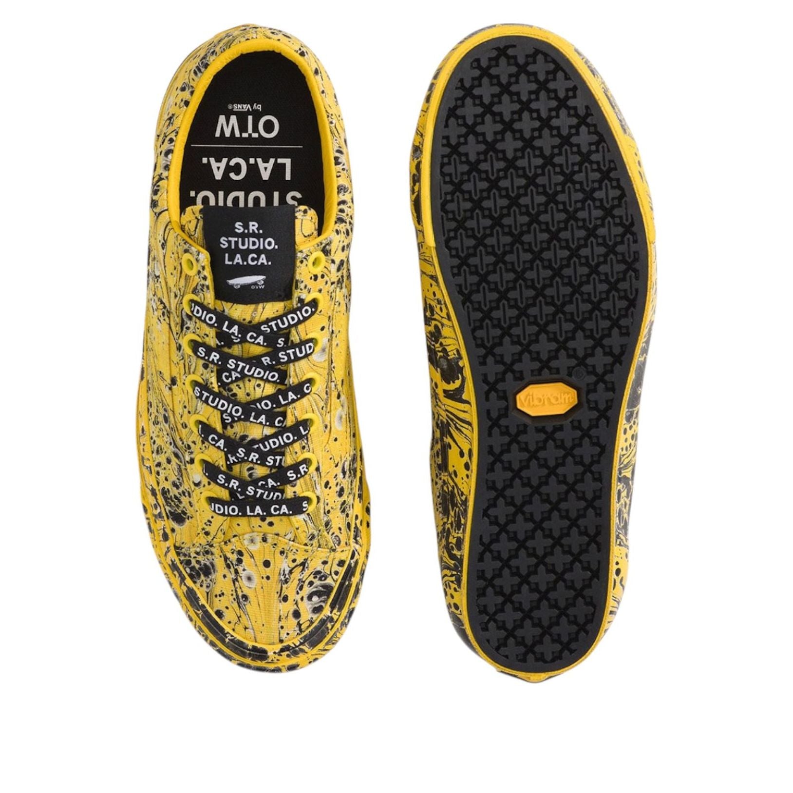 Shop S.R. STUDIO. LA. CA. × Vans Old Skool 36 Vibram「サイバーイエロー・マーブル」 VN000DCNFAS