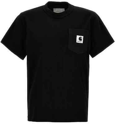 サカイ ブラック フィット クルーネック 半袖 Tシャツ 24-0725S001 Order サカイ ブラック フィット クルーネック 半袖 Tシャツ 24-0725S001