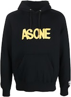 Sacai Black Printed Long-Sleeve Hoodie. 230469S001 Sacai Black Printed Long-Sleeve Hoodie. 230469S001