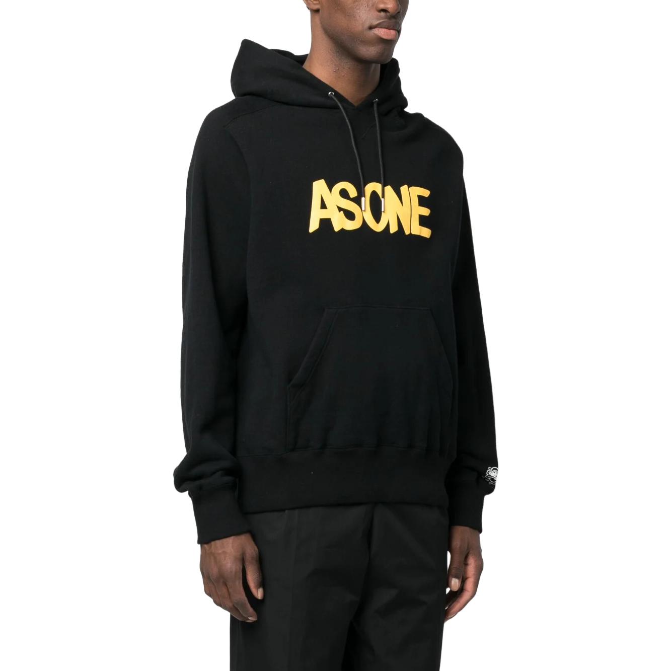 Purchase サカイ ブラック プリント 長袖 フーディー 230469S001