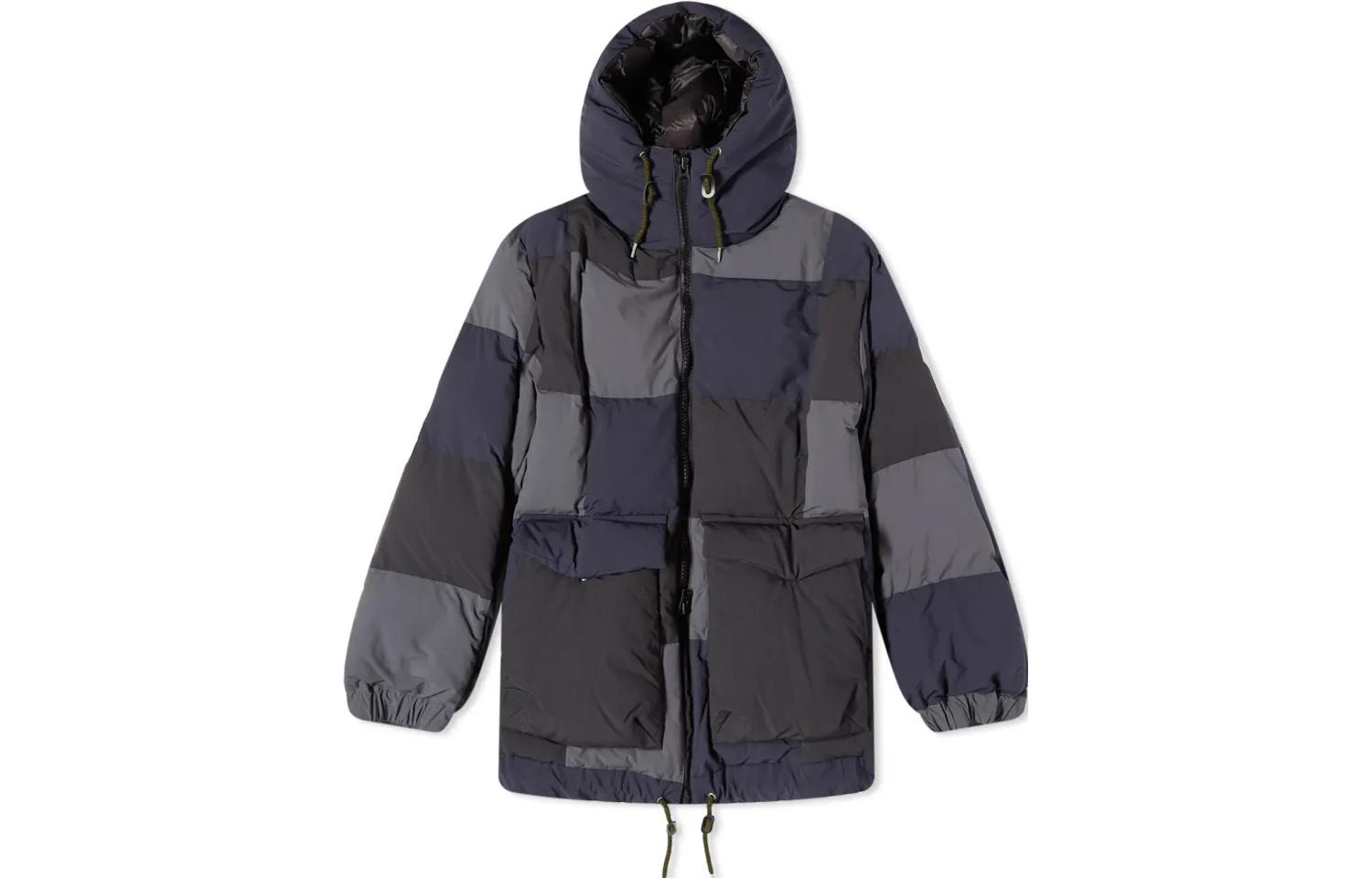 Order サカイ カラーブロック フルジップ フーディ ジャケット 23-03217M-020