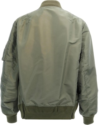 サカイ グリーンジップアップボンバージャケット カラーブロックデザイン SCM201501 Lookbook サカイ グリーンジップアップボンバージャケット カラーブロックデザイン SCM201501