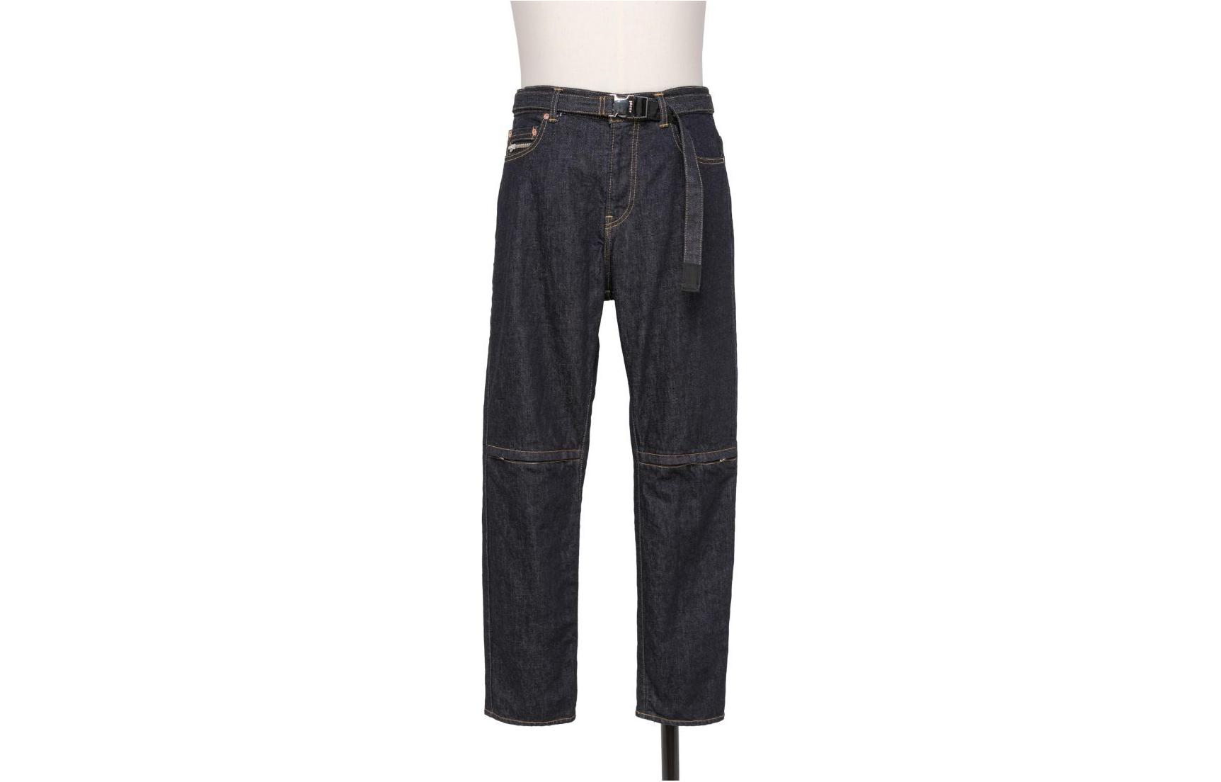 Order Jeans Rectos Indigo con Cremalleras Sacai 24-03354M-499