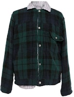 Sacai Reversible Collared Jacket Green 23-03192M-576 Sacai Reversible Collared Jacket Green 23-03192M-576