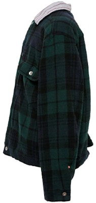 Sacai 可翻轉綠色領口外套 23-03192M-576 Shop Sacai 可翻轉綠色領口外套 23-03192M-576