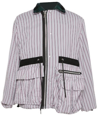 Sacai 可翻轉綠色領口外套 23-03192M-576 Purchase Sacai 可翻轉綠色領口外套 23-03192M-576