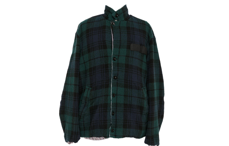 Order Sacai 可翻轉外套 綠色 23-03191M-576