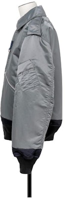 Sacai 單扣純棉西裝外套 灰色 23-03164M-326 Shop Sacai 單扣純棉西裝外套 灰色 23-03164M-326