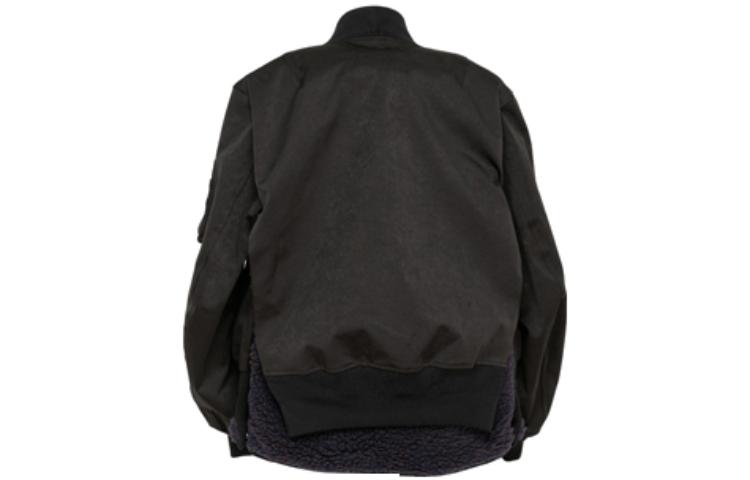 Lookbook Sacai  黑色固體拉鍊長袖休閒外套 23-03209M-001