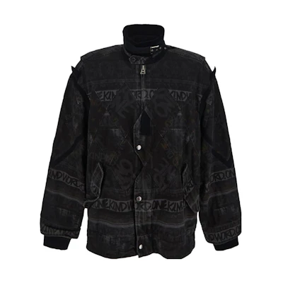 Sacai Black Solid Single-Breasted Stand Collar Jacket 23-02970M-001