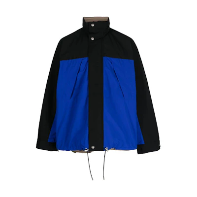 Sacai Colorblock High-Neck Loose-Fit Jacket 23-03139M401