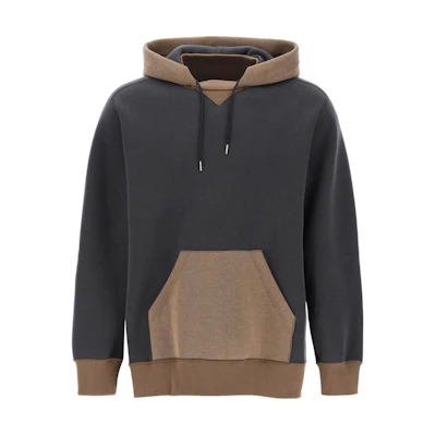 Sacai Colorblock Hooded Jacket Men’s Grey 24-03367M-326