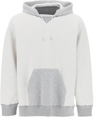 Sacai Colorblock Pullover Hoodie Long Sleeve White 24-03367M101 Buy Sacai Colorblock Pullover Hoodie Long Sleeve White 24-03367M101