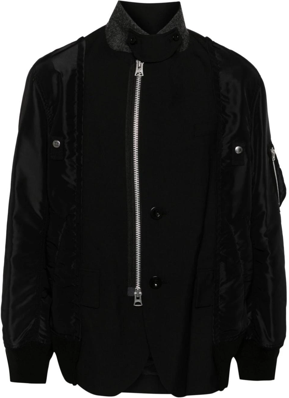 sacai-colorblock-stand-collar-zip-jacket-black-long-sleeve-outerwear-24-03419-m-001