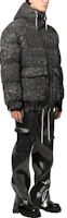 Purchase Sacai 全拉鍊連帽外套 深灰 全版印花 23-03149M301