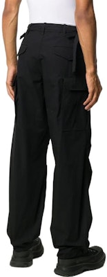 サカイ FW20 サイドポケット ドローストリング カジュアルパンツ ブラック 20-02326M Shop サカイ FW20 サイドポケット ドローストリング カジュアルパンツ ブラック 20-02326M